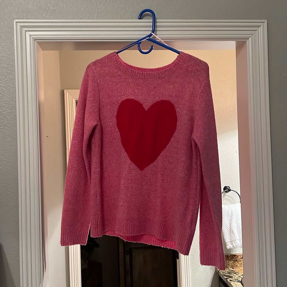 Cupcakes and Cashmere Heart Sweater